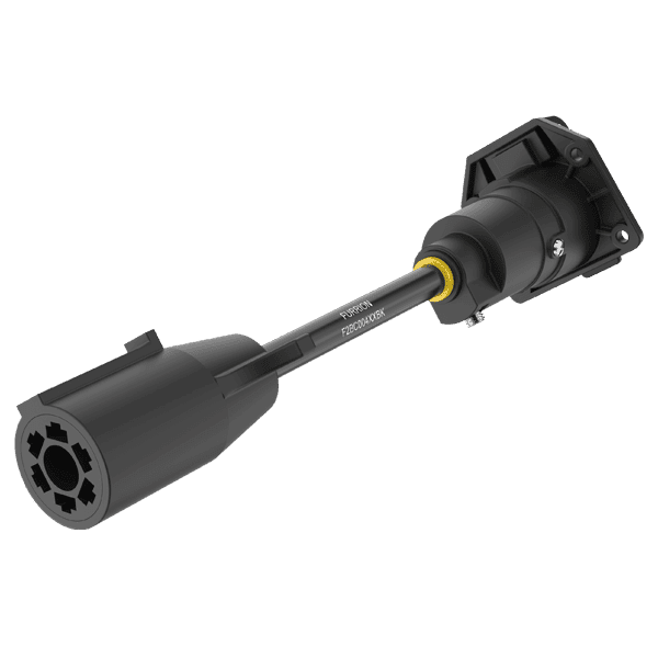 Furrion Backup Camera Cable, Vision S, 7-WAY Adapter for Furrion Vision S Camera Systems, Provides Direct Power to Cameras, 12 Volt DC – F2BC004XXBK