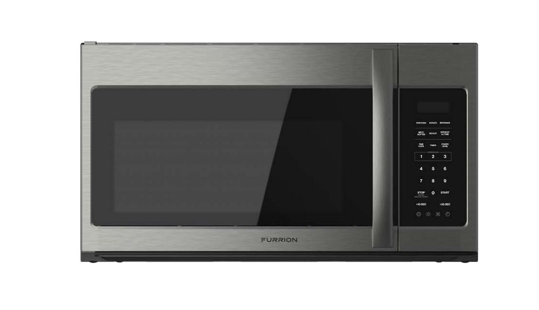 Furrion Microwave Oven, Over the Range, 1.7 Cubic Foot Capacity, 950 Watts, LED Panel Temperature Control – FMSMA17-SS