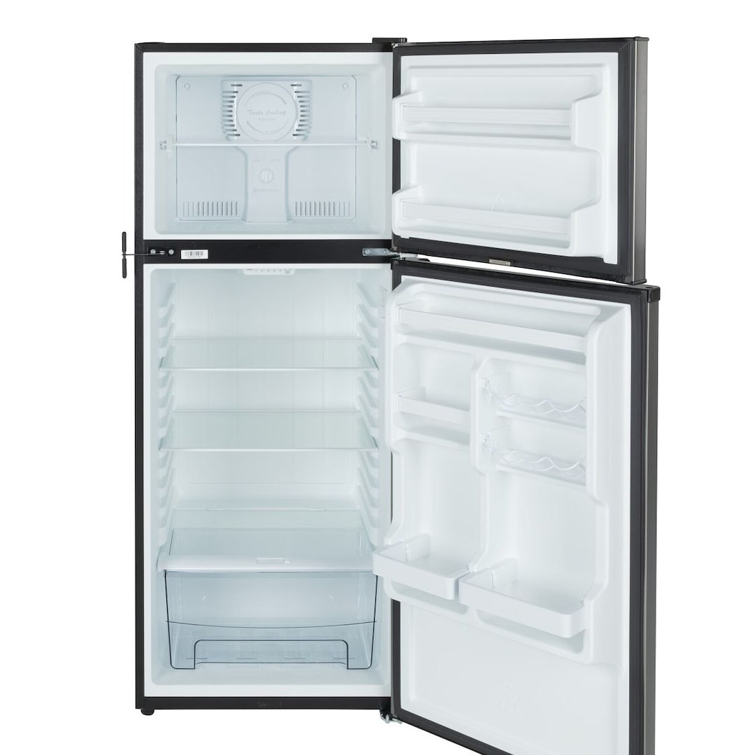 Furrion Refrigerator, Everchill, Dual Compartment Refrigerator with Freezer, Permanent Bolt-IN – BCD280WEV804H-6/RHH