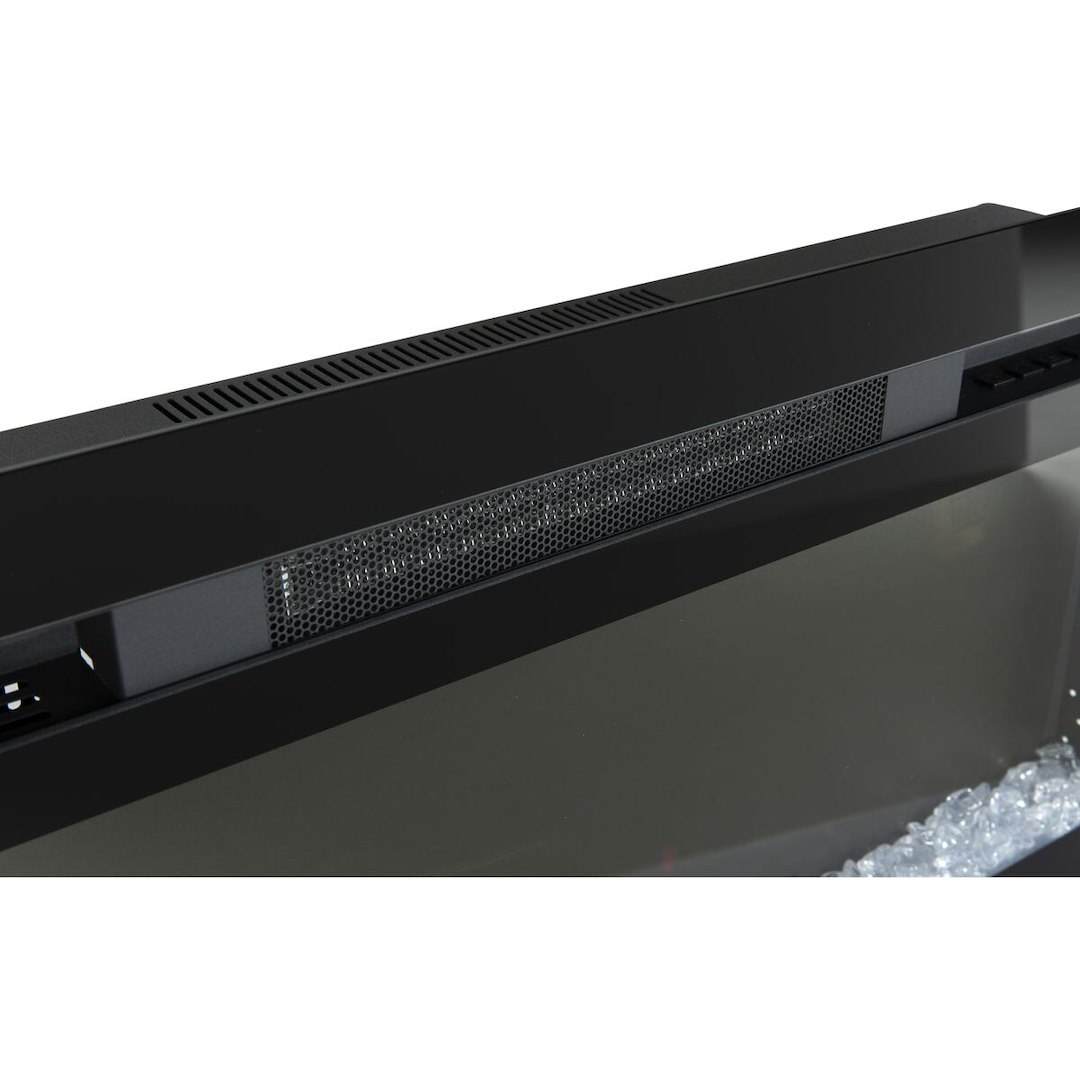 Furrion Fireplace Insert, Greystone ®, Electric Fireplace with Crystal Log Set, 31 Inch Length Viewing Area, Plug-IN Mount, Non-Vented – F31-18A