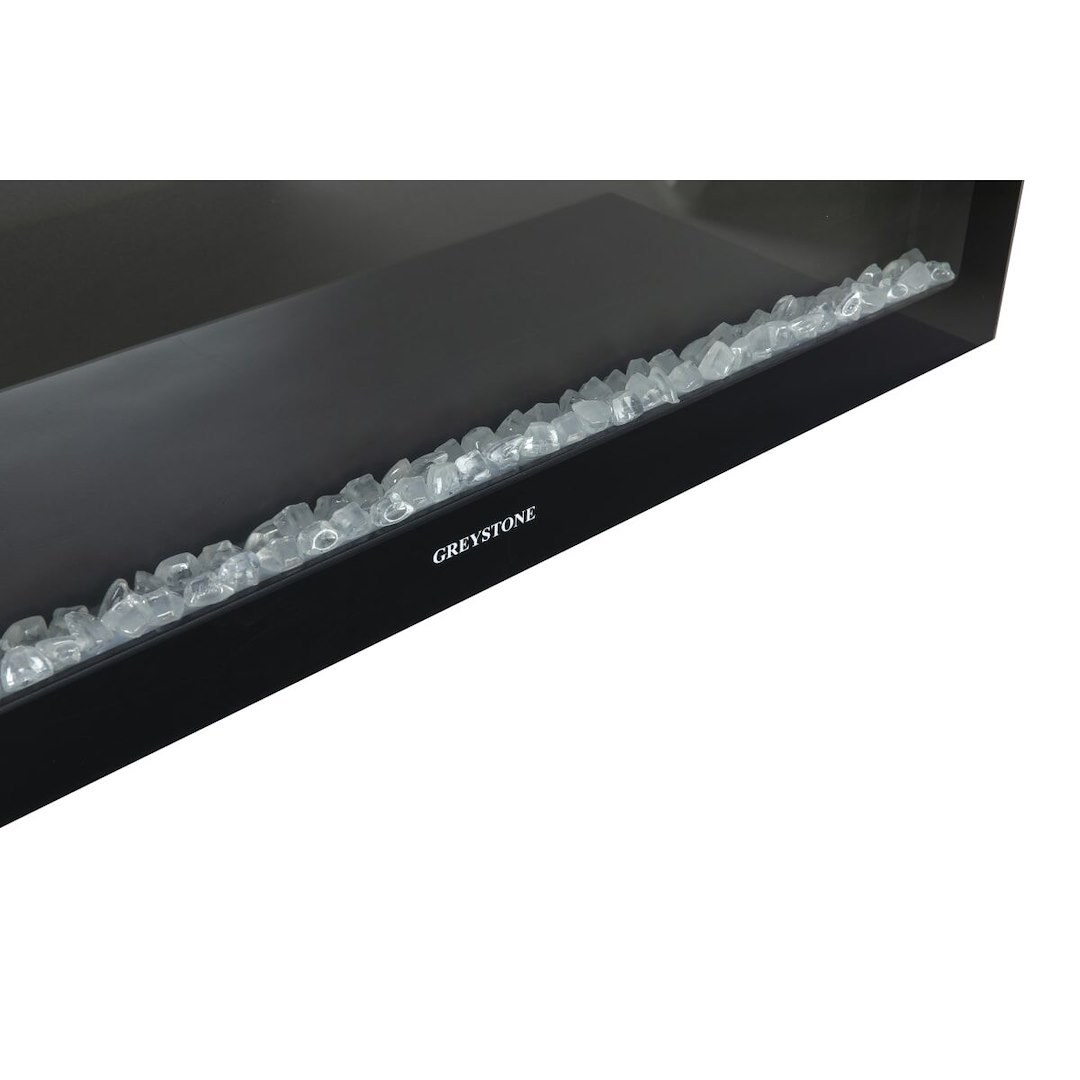 Furrion Fireplace Insert, Greystone ®, Electric Fireplace with Crystal, 36 Inch Length Viewing Area, Plug-IN Mount, Non-Vented, 120 Volt – F36-18A