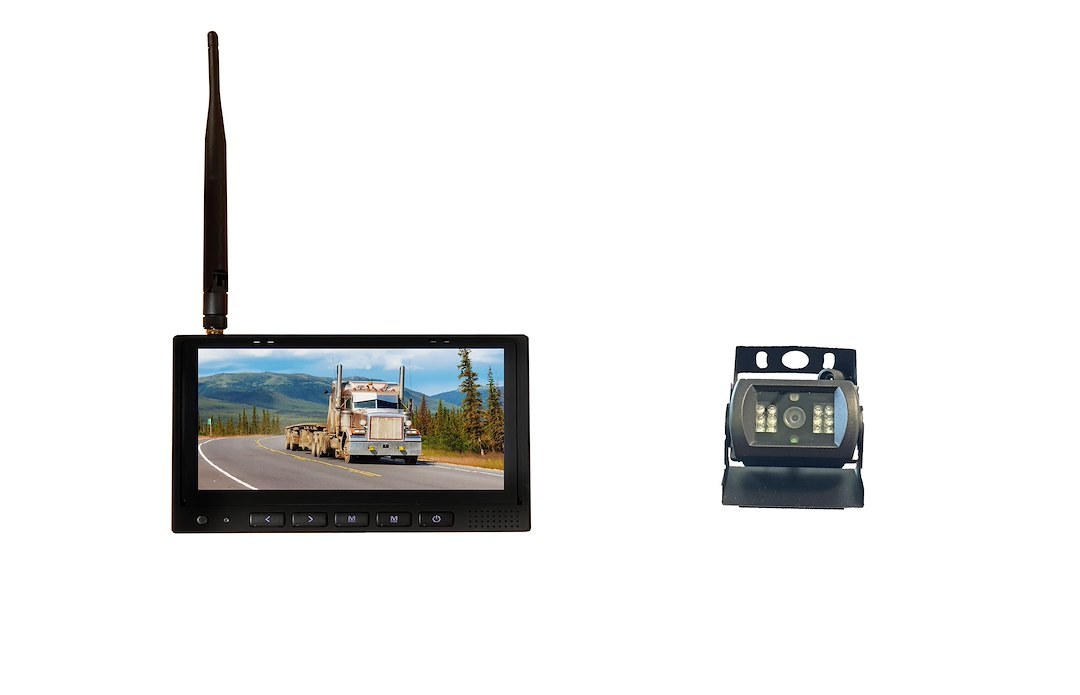 Furrion Backup Camera, Drive, Rear View, 7 Inch Tft Lcd Color Monitor, 800 X 600 Resolution, Without Distance Meter, Black Housing – GT-778WT-725