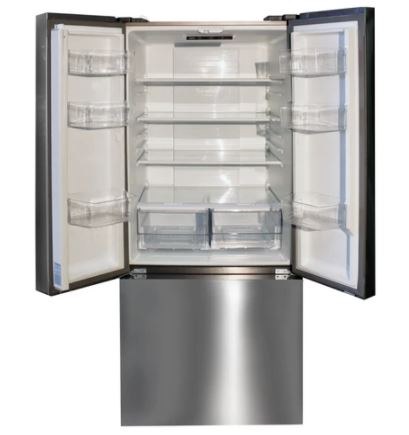 Furrion Refrigerator, Everchill, Three Compartment 4 Door Refrigerator with Freezer, Permanent Bolt-IN, 17 Cubic Foot – BCD-455WTE-B-04H