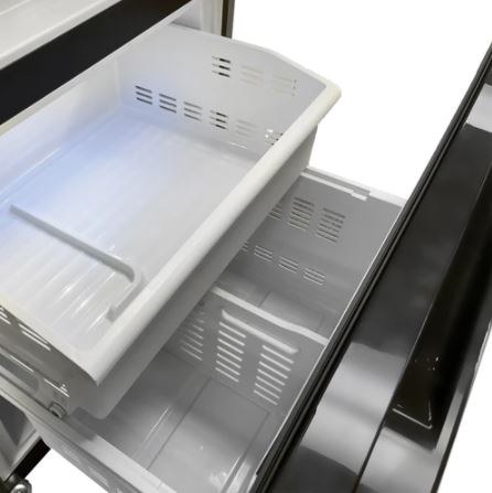 Furrion Refrigerator, Everchill, Three Compartment 4 Door Refrigerator with Freezer, Permanent Bolt-IN, 17 Cubic Foot – BCD-455WTE-B-04H