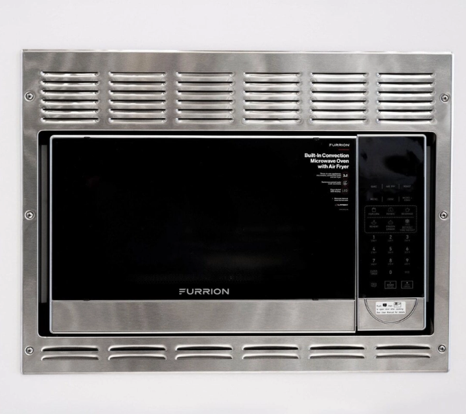 Furrion Microwave Oven, 1.1 Cubic Foot Capacity, 1000 Watt Output Power, 21-1/4 Inch Width X 15.2 Inch Height X 15.9 Inch Depth – 2023056310
