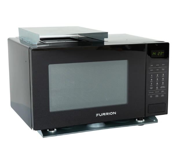 Furrion Microwave Oven, 0.9 Cubic Foot Capacity, 900 Watts Cooking Power/ 1450 Watts Input Power – FMAM09AC-BL