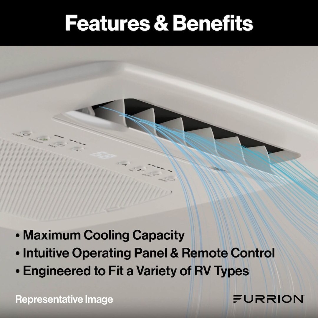 Furrion Air Conditioner Ceiling Assembly, Furrion Chill ™ Cube, For Use with Furrion 18K Rooftop Air Conditioners – FACT18MA-PS-AM