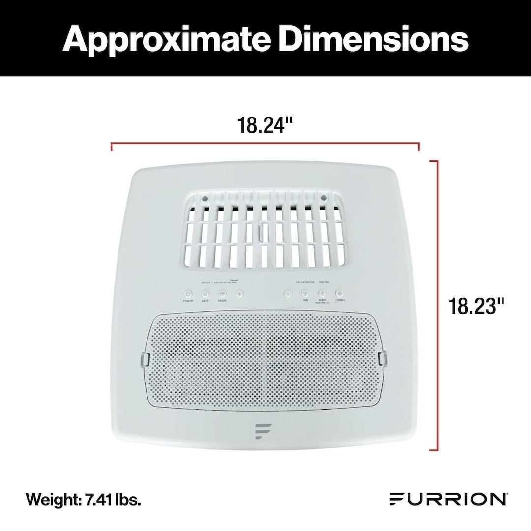 Furrion Air Conditioner Ceiling Assembly, Furrion Chill ™ Cube, For Use with Furrion 18K Rooftop Air Conditioners – FACT18VSDA-PS-AM