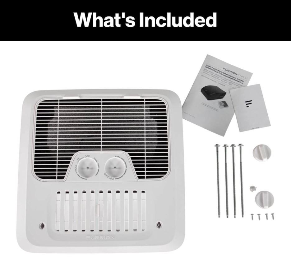 Furrion Air Conditioner Ceiling Assembly, Furrion Chill ™, For Use with Furrion Rooftop R32 Air Conditioners – FACT11CA2-PS-AM