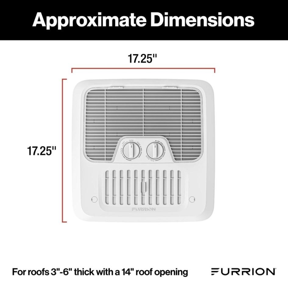 Furrion Air Conditioner Ceiling Assembly, Furrion Chill ™, For Use with Furrion Rooftop R32 Air Conditioners – FACT11CA2-PS-AM