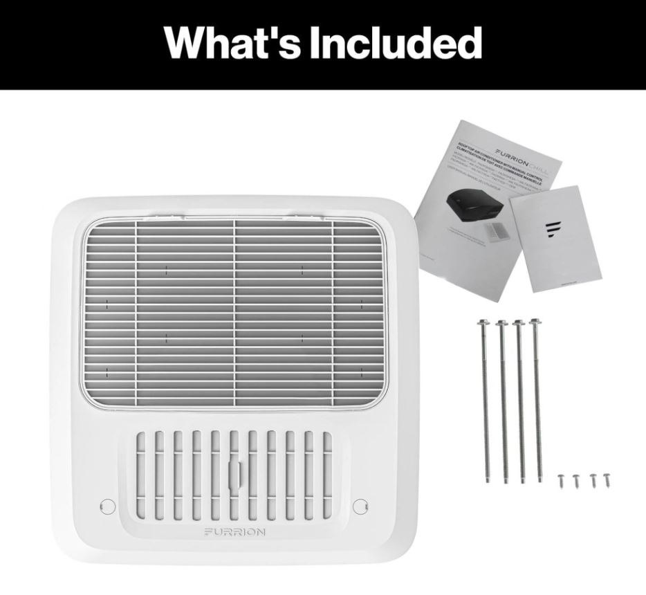 Furrion Air Conditioner Ceiling Assembly, Furrion Chill ™, For Use with Furrion Rooftop R32 Air Conditioners – FACT12CA2-PS-AM