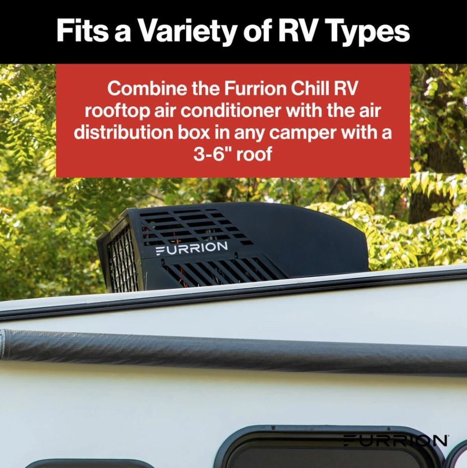 Furrion Air Conditioner Ceiling Assembly, Furrion Chill ™, For Use with Furrion Rooftop R32 Air Conditioners – FACT12CA2-PS-AM