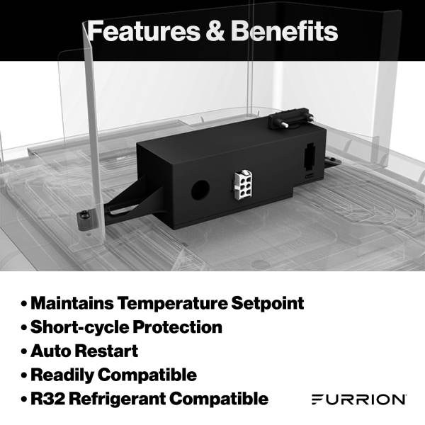 Furrion Air Conditioner Control Box Assembly, Furrion Chill ™, For Furrion Chill ™ R32 Air Conditioner Systems with Manual Adb – FACC10MESA2-BL-AM