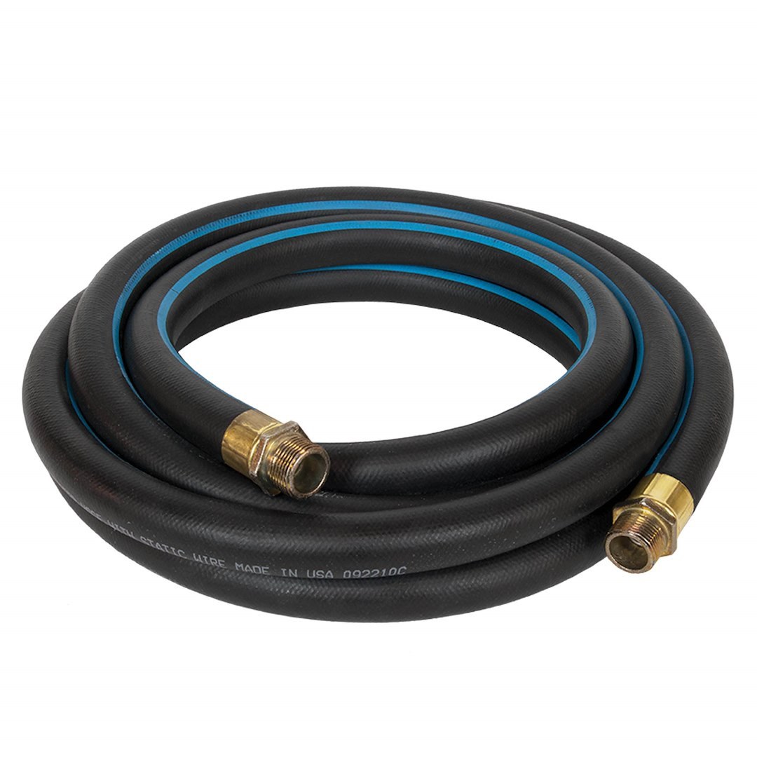 Fill Rite Liquid Transfer Tank Pump Hose, 20 Foot Length X 3/4 Inch, With Static Wire, 3/4 Inch NPT Thread – ARCH07520A