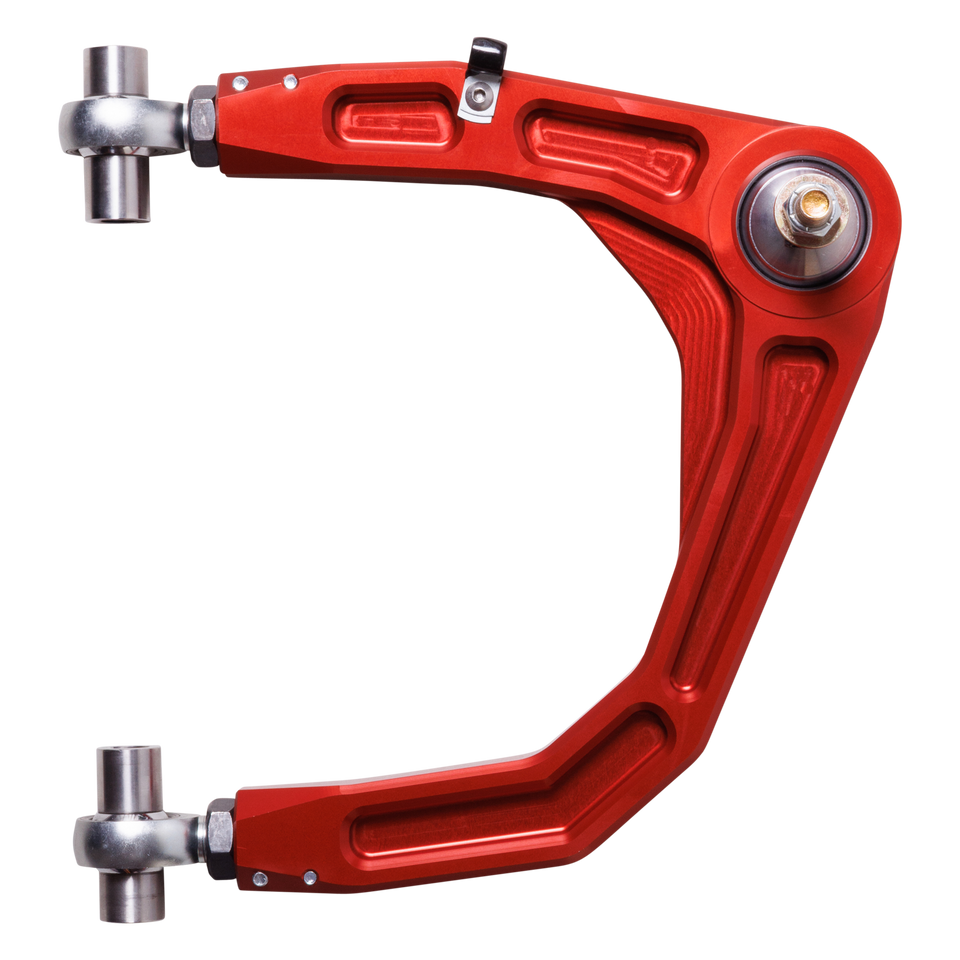 Fox Racing Shox Control Arm, Boxed, Adjustable, Red, Billet Aluminum, Uniball Joints, Set of 2 – 803-35-001