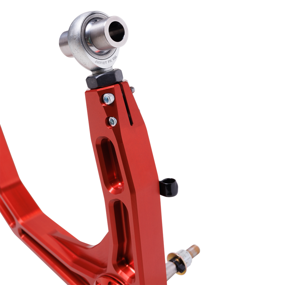 Fox Racing Shox Control Arm, Boxed, Adjustable, Orange, Billet Aluminum, Uniball Joints, Set of 2 – 803-35-007
