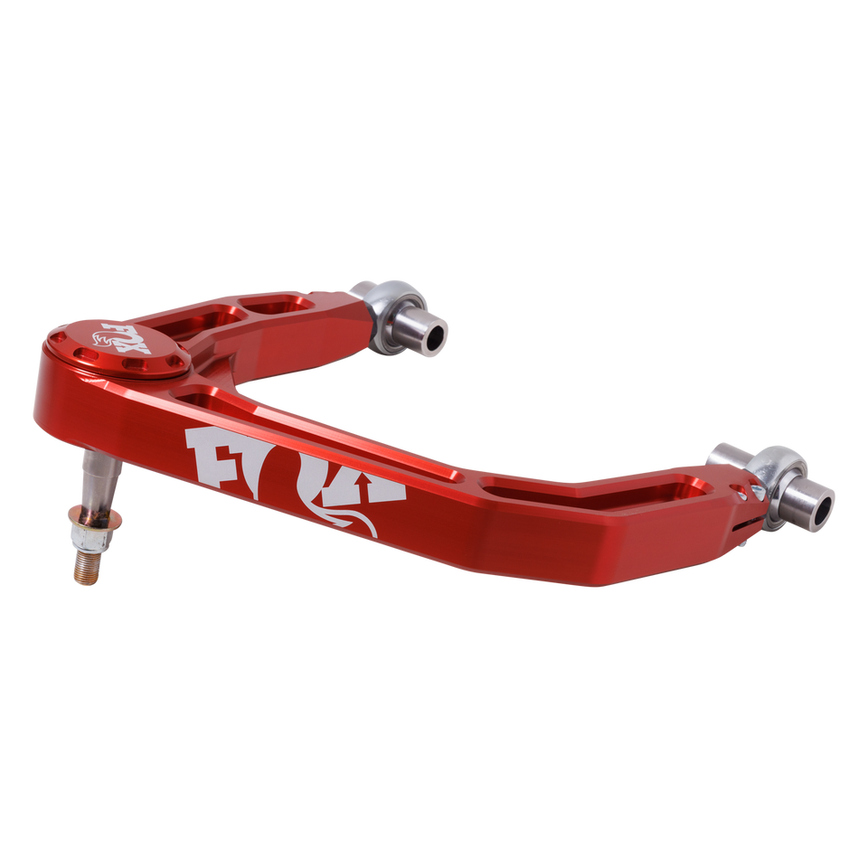 Fox Racing Shox Control Arm, Boxed, Adjustable, Red, Billet Aluminum, Uniball Joints, Set of 2 – 803-35-009