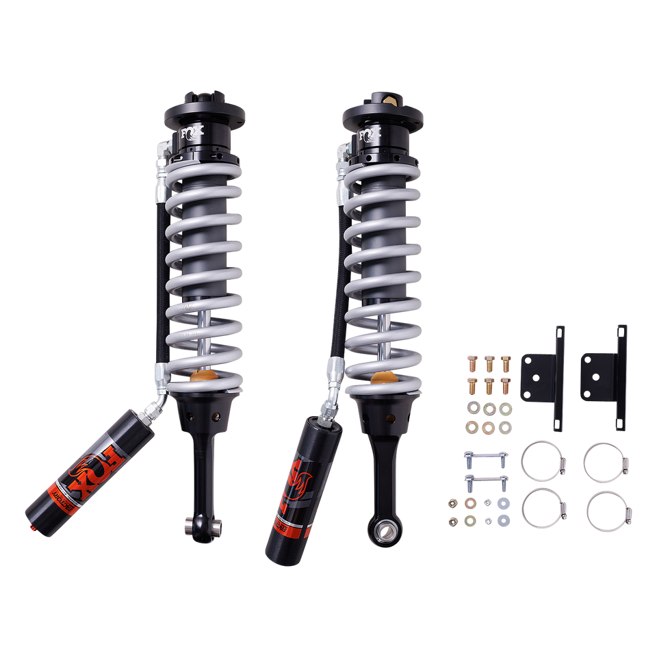 Fox Racing Shox Coil Over Shock Absorber, 3.0 Factory Series, Non Adjustable Valving, Ride Height Adjustable from 0 to 2 Inch Lift – 883-02-233