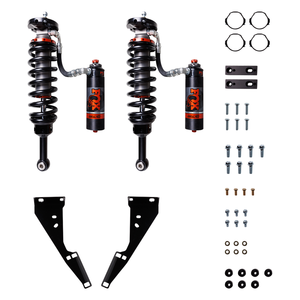 Fox Racing Shox Coil Over Shock Absorber, 2.5 Factory Series, Dual Speed Compression (dsc) Adjustment for High and Low Speed Dampening – 883-06-227