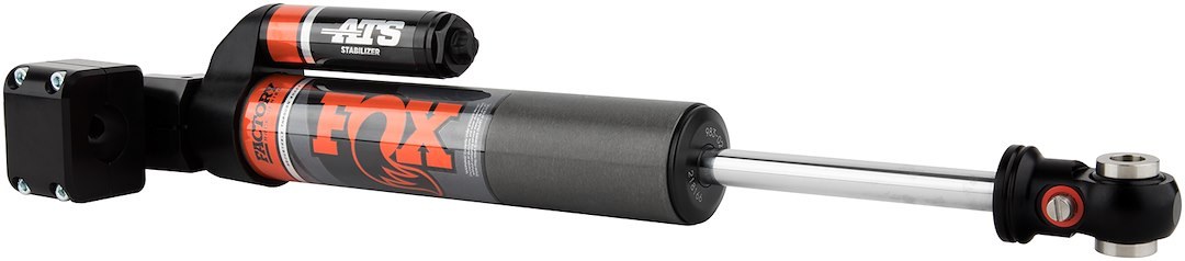 Fox Racing Shox Steering Stabilizer, 2.0 Factory Series, Single, Aluminum, With Stabilizer and Clamp, With External Reservoir – 983-02-143
