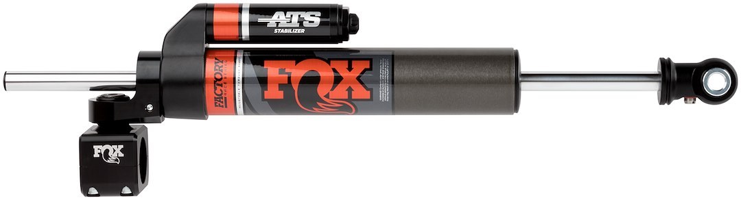 Fox Racing Shox Steering Stabilizer, 2.0 Factory Series, Single, Aluminum, With Stabilizer and Clamp, With External Reservoir – 983-02-146