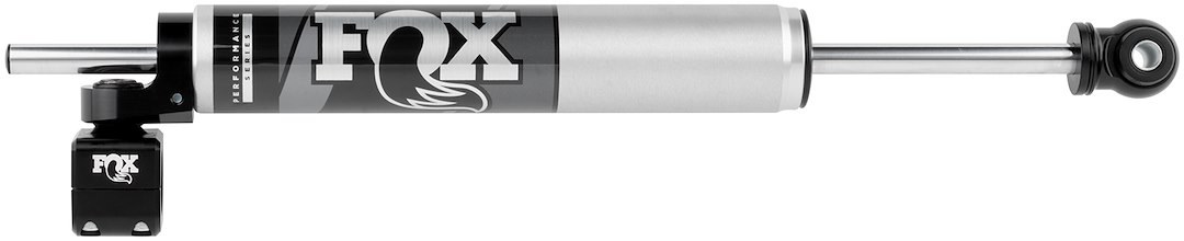 Fox Racing Shox Steering Stabilizer, Performance Series, Single, Aluminum, With Bracket, Mounts to 1-1/2 Inch Tie Rod – 985-02-128