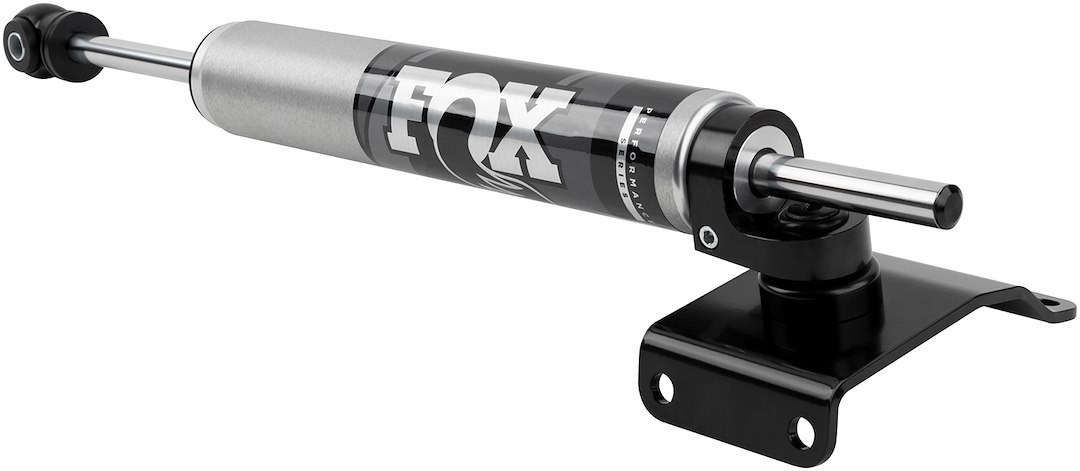 Fox Racing Shox Steering Stabilizer, Performance Series, Single, Aluminum, With Bracket, Mounts to OE Locations – 985-02-135
