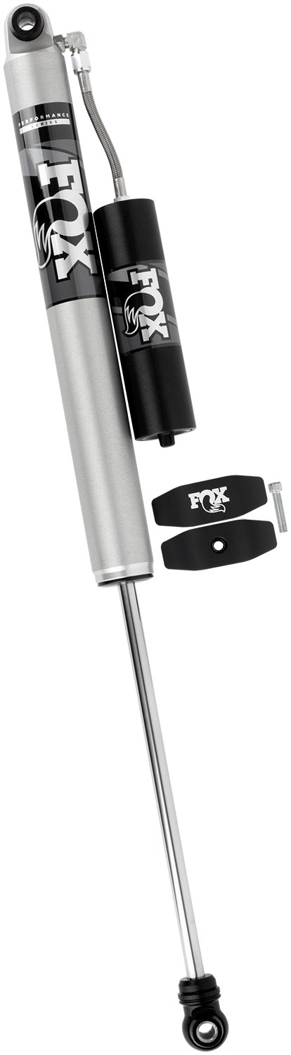 Fox Racing Shox Shock Absorber, 2.0 Performance Series, Hydraulic/ Nitrogen Gas Charged, With Remote Reservoir, Non-Adjustable Valving – 985-24-150
