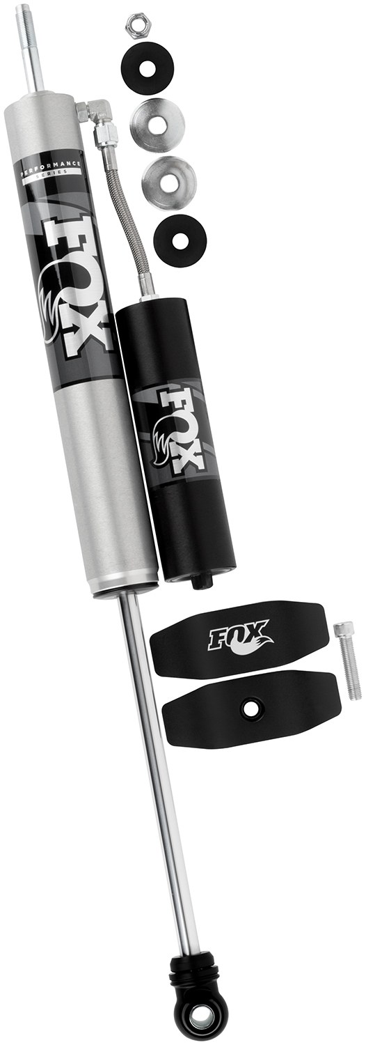 Fox Racing Shox Shock Absorber, 2.0 Performance Series, Hydraulic/ Nitrogen Gas Charged, With Remote Reservoir, Non-Adjustable Valving – 985-24-164