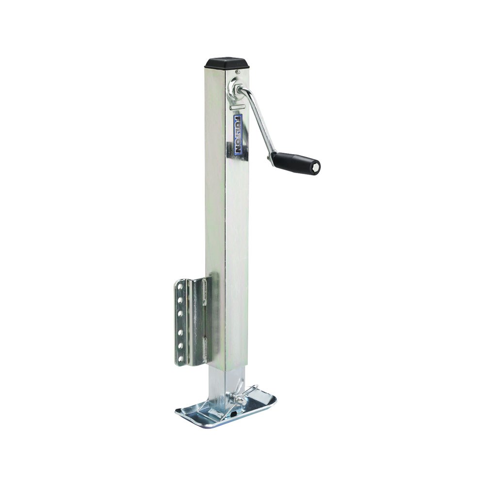 Fulton Trailer Tongue Jack, Manual Square Sidewind Jack, 2500 Pound Lift Capacity, 28 Inch Travel – HD25000101