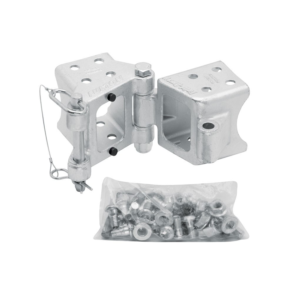 Fulton Trailer Tongue Hinge, Fold-Away ™, Up to 7500 Pound Gross Trailer Weight, 3 Inch X 4 Inch Trailer Tongue, Up to 48 Inch Length – HDPB340101