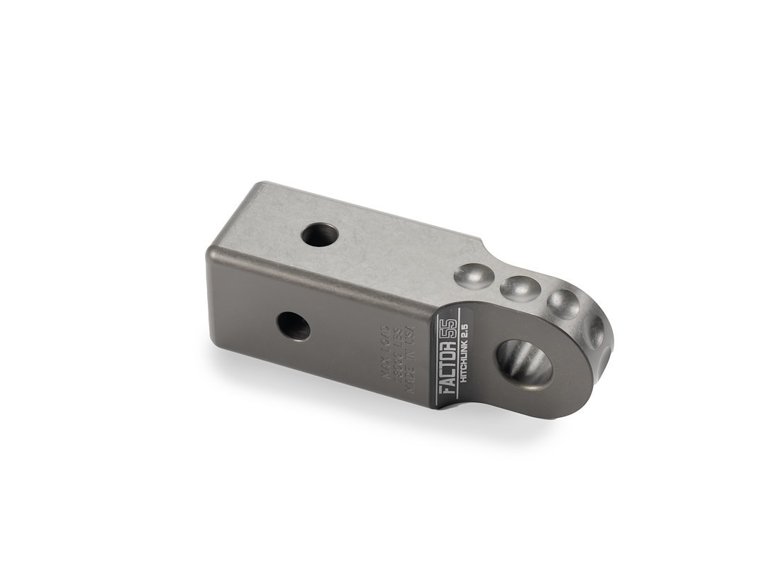 Factor 55 D-Ring Mount, Hitchlink 2.5, 2-1/2 Inch Receiver Hitch Mount, Rated at 18000 Pounds – 00022-06