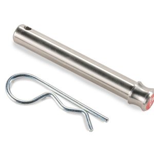 Factor 55 Trailer Hitch Pin, Barbell, 5/8 Inch Diameter, 3-1/8 Inch Span, Use with 2 and 2-1/2 Inch Hitches, Non-Locking, Single – 00036