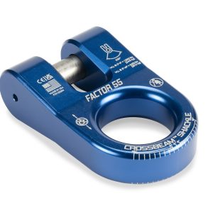 Factor 55 Winch Cable Shackle, Crossbeam, Connects Recovery Accessories to Shackle Mount, Single Pin – 00054-02
