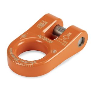 Factor 55 Winch Cable Shackle, Crossbeam, Connects Recovery Accessories to Shackle Mount, Single Pin – 00054-07