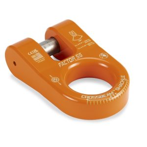 Factor 55 Winch Cable Shackle, Crossbeam, Connects Recovery Accessories to Shackle Mount, Single Pin – 00054-07