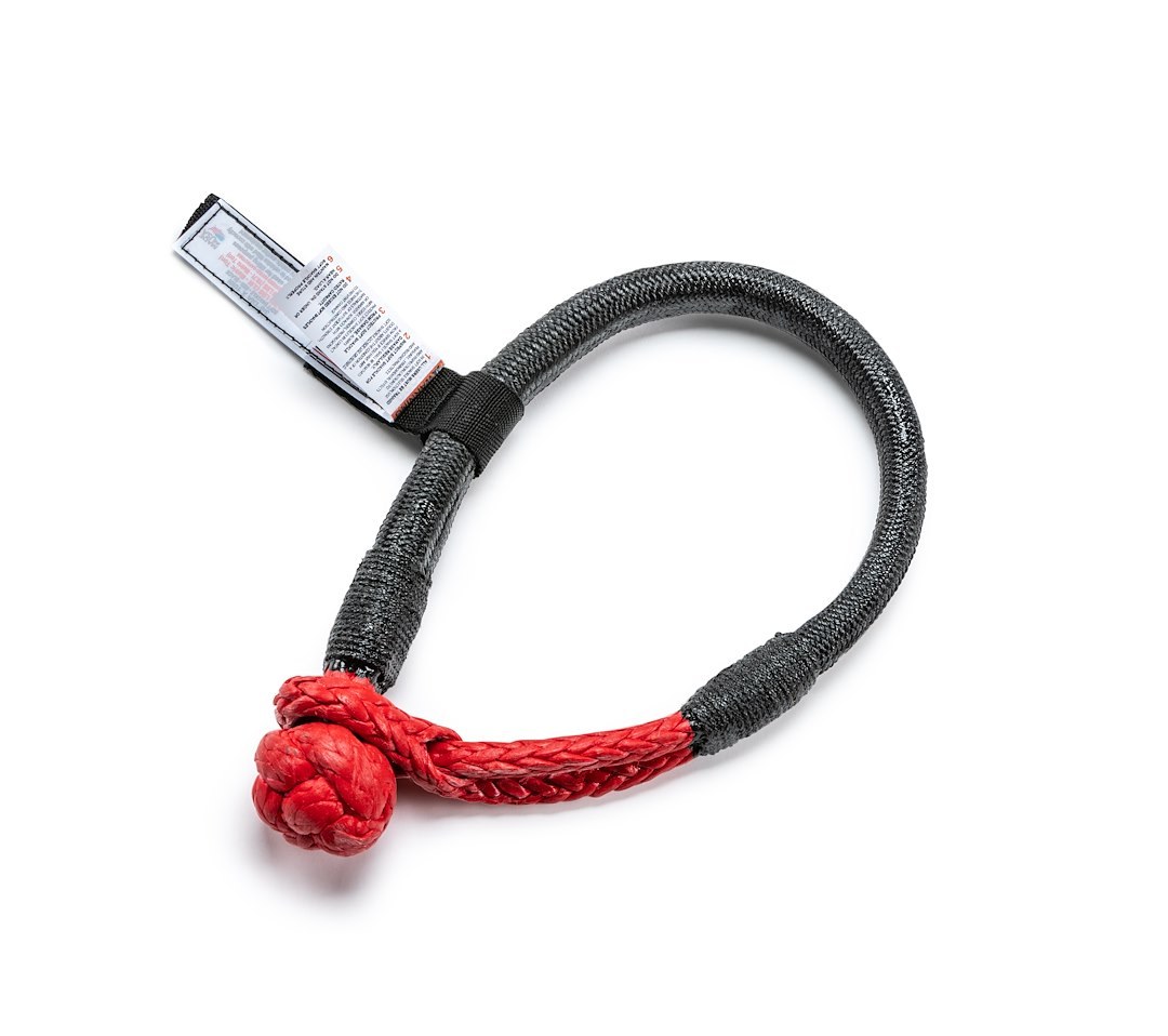 Factor 55 Shackle Rope, 3/8 Inch Diameter Plasma Rope, Gray, 43500 Minimum Breaking Strength, 10 Inch Length, Single – 00066