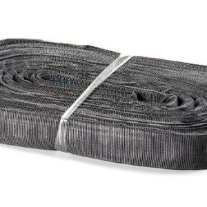 Factor 55 Tow Strap, 30 Foot X 2 Inch, Gray and Black, Polyester Webbing Material – 00075