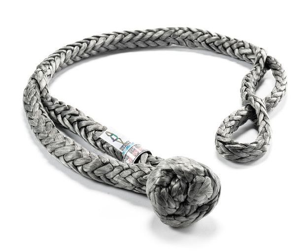 Factor 55 Shackle Rope, 7/16 Inch Diameter X 10 Inch Length, 39000 Pound Maximum Capacity, Without Sleeve, Gray, Polyethylene – 00126