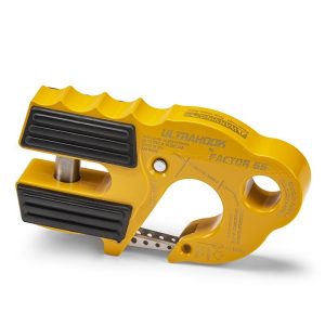Factor 55 Winch Clevis Hook, Ultra Hook, For Up to 3/8 Inch Diameter Rope or Cable, With Shackle Pin Mounting Hole for 3/4 Inch Pin – 00250-03