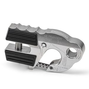 Factor 55 Winch Clevis Hook, Ultra Hook, For Up to 3/8 Inch Diameter Rope or Cable, With Shackle Pin Mounting Hole for 3/4 Inch Pin – 00250-05