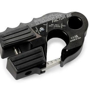 Factor 55 Winch Clevis Hook, Ultrahook Xtv, For Use with Winches Rated 6000 Pound or Less, For Up to 5/16 Inch Diameter Rope or Cable – 00275-04