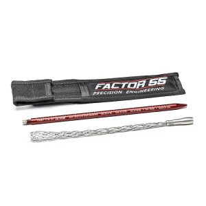 Factor 55 Winch Cable Repair Tool, Fast Fid, For Use with Synthetic Cable Up to 5/8 Inch Diameter, Red, Includes Carrying Pouch – 00420-01
