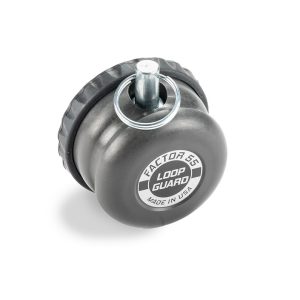 Factor 55 Winch Cable Stop, Loop Guard, Fits 7/16 Inch Steel Cable, One Piece Design, Gray, Aluminum – 00450-06