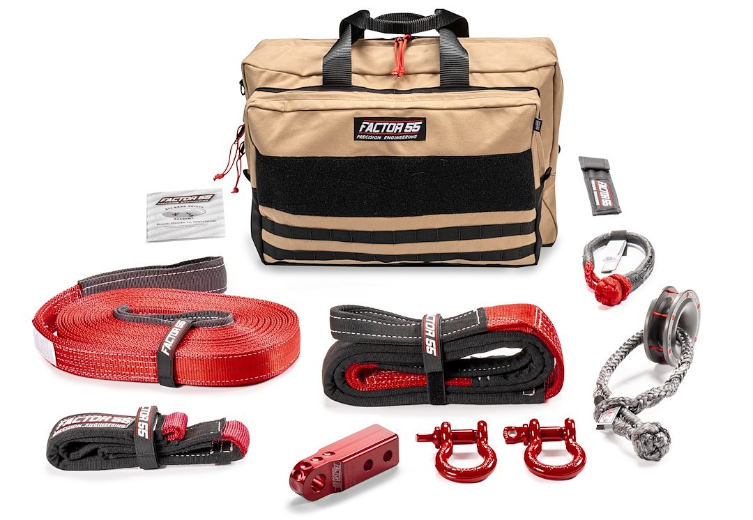 Factor 55 Vehicle Recovery Kit, Sawtooth – 00475-01-LARGE