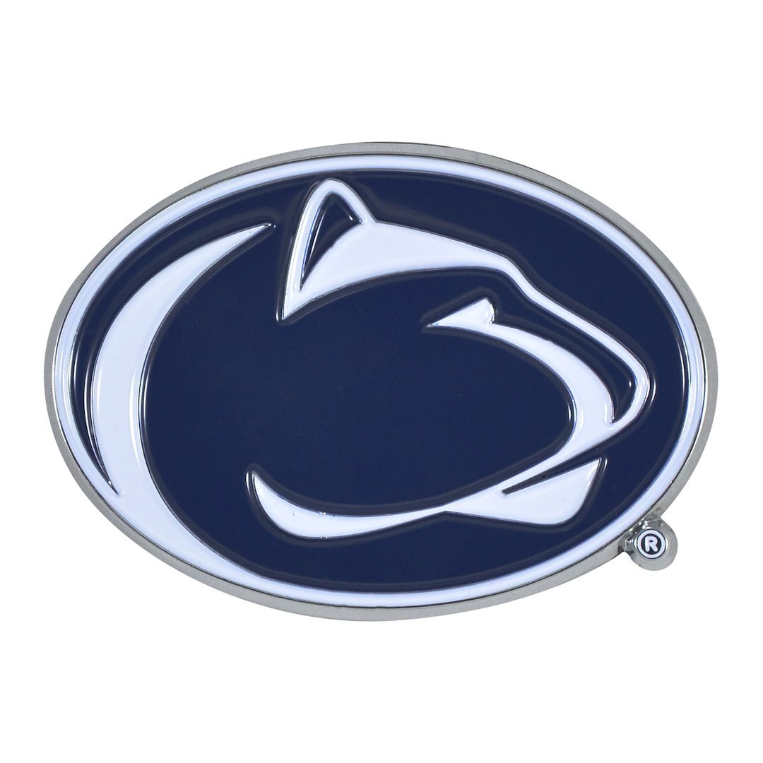 Fan Mats Emblem, Penn State, Painted, Heavy Duty Chrome – 22244