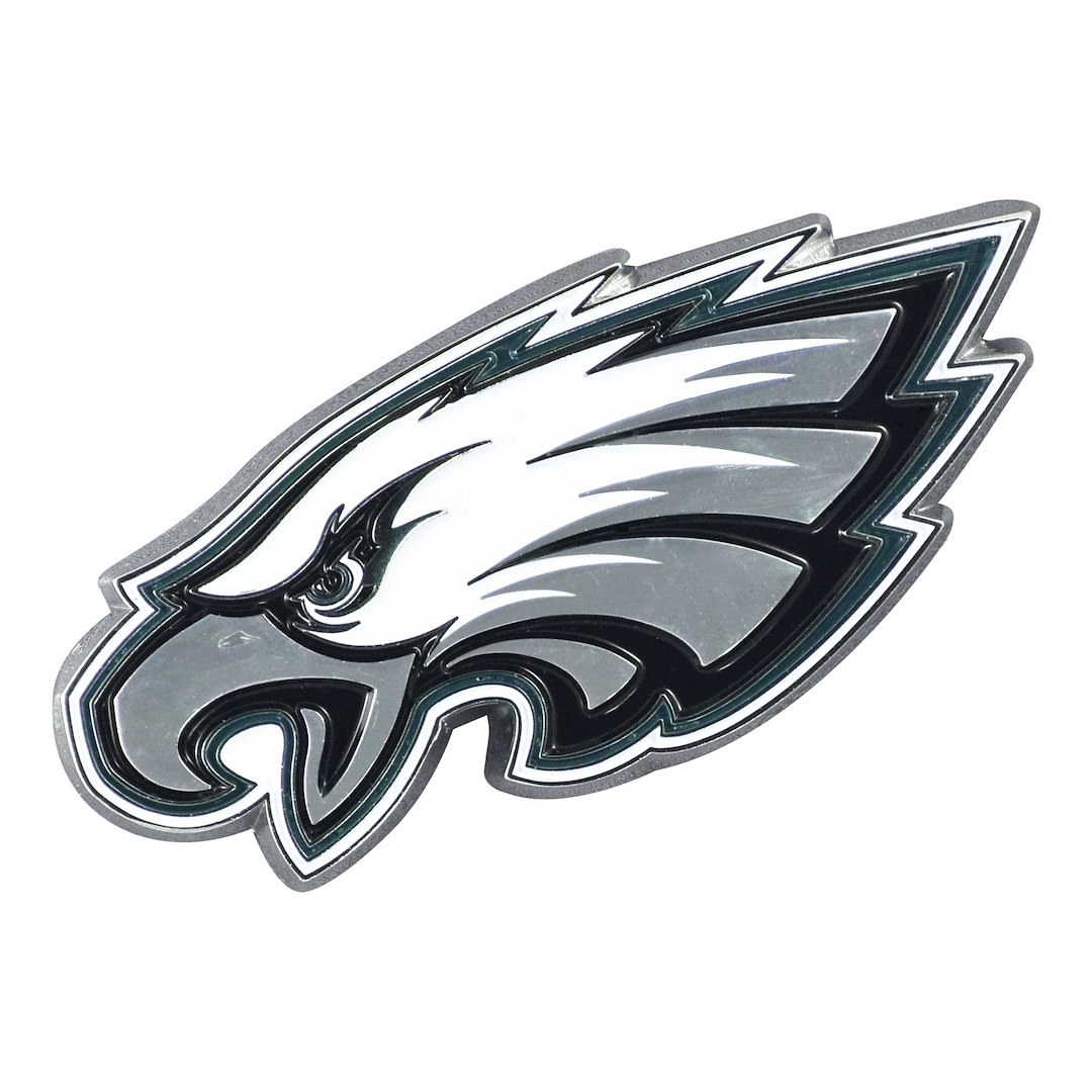 Fan Mats Emblem, Nfl Philadelphia Eagles Logo, Painted, Heavy Duty Chrome – 22599