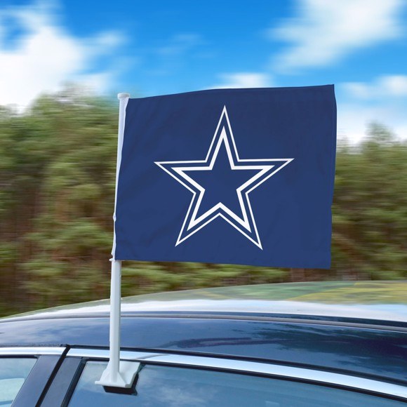 Fan Mats Flag, Dallas Cowboys, 11 X 14 Inch Size, Nylon, With Plastic Clip, Single – 25482