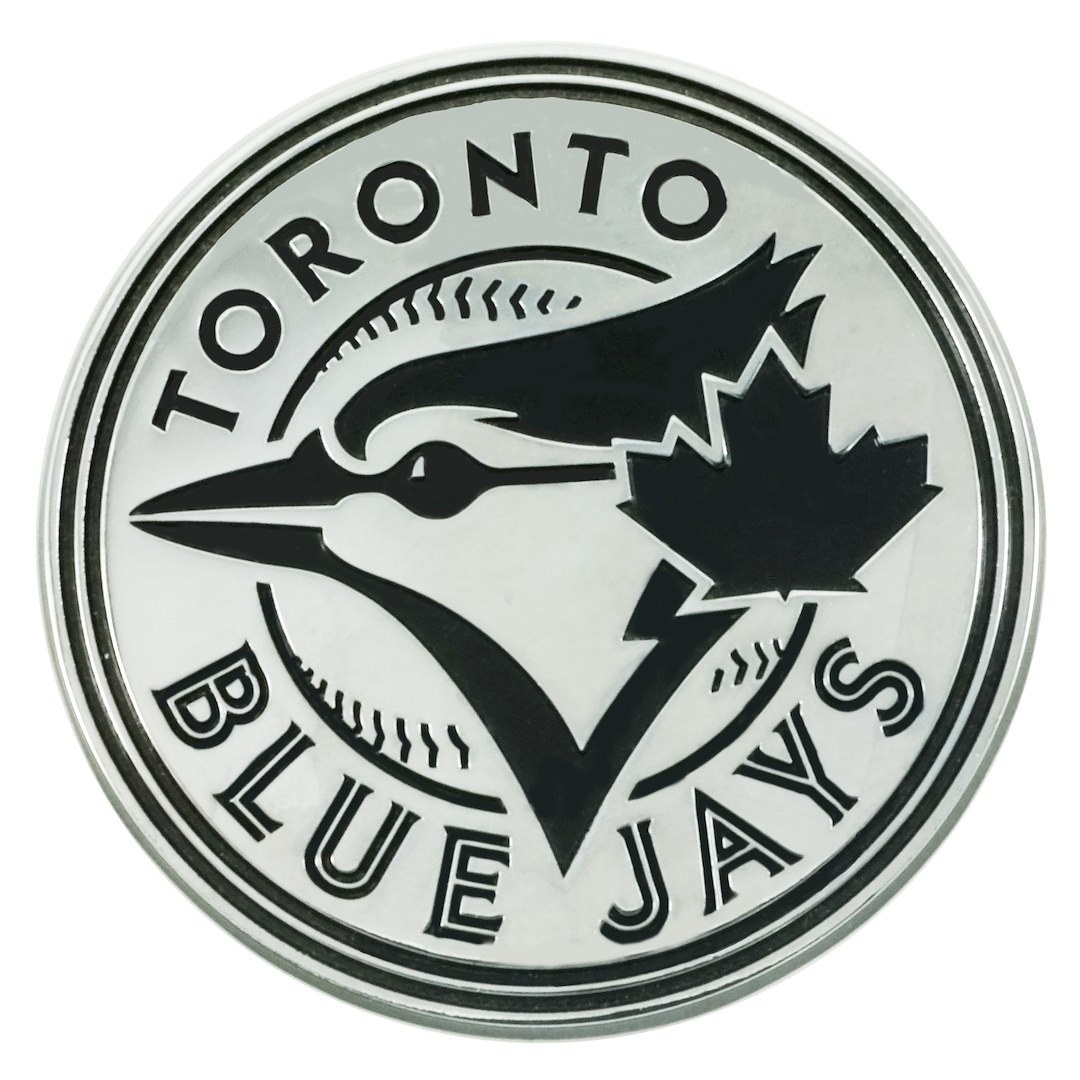 Fan Mats Emblem, Mlb Toronto Blue Jays, Heavy Duty Chrome – 26747
