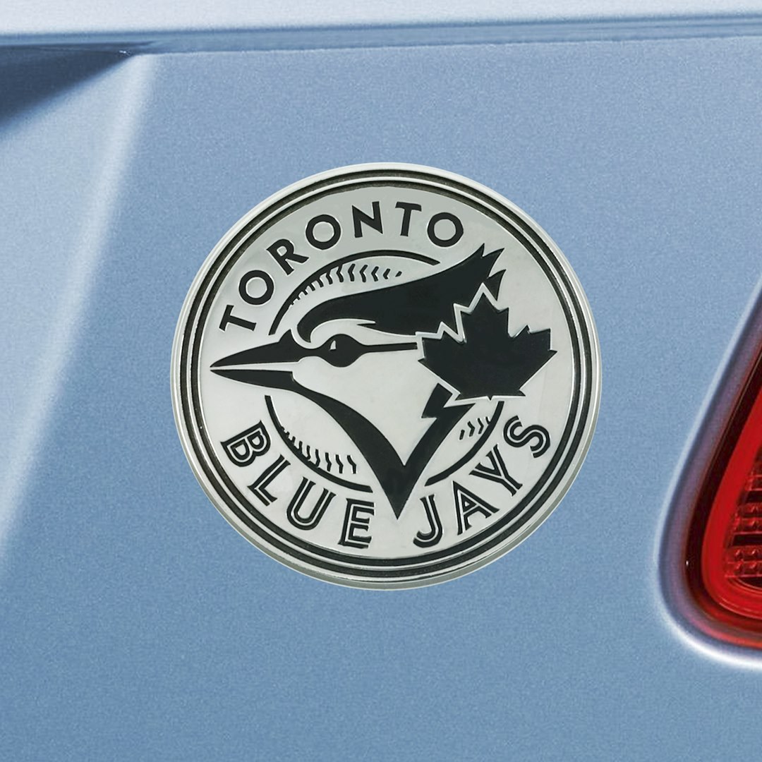 Fan Mats Emblem, Mlb Toronto Blue Jays, Heavy Duty Chrome – 26747